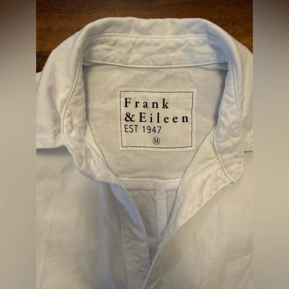 Frank & Eileen Northern Ireland White Jumpsuit Size M - Picture 4 of 8